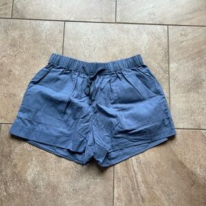 Blue shorts. Size small